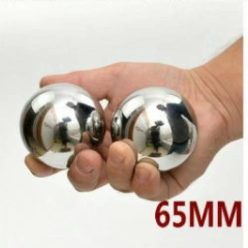 the stainless steel is 65mm a pair of 2,200-gram ball bags